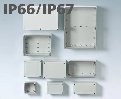 Kunststoffgehäuse IP65 / IP66 / IP67 Gehäuse In-Box