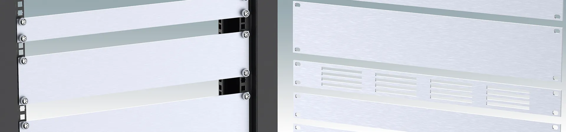 Metal Enclosures Enclosures Accessories 19-inch Front Panels