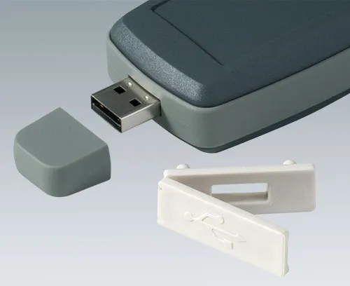 Plastic enclosures Accessories for enclosures USB covers