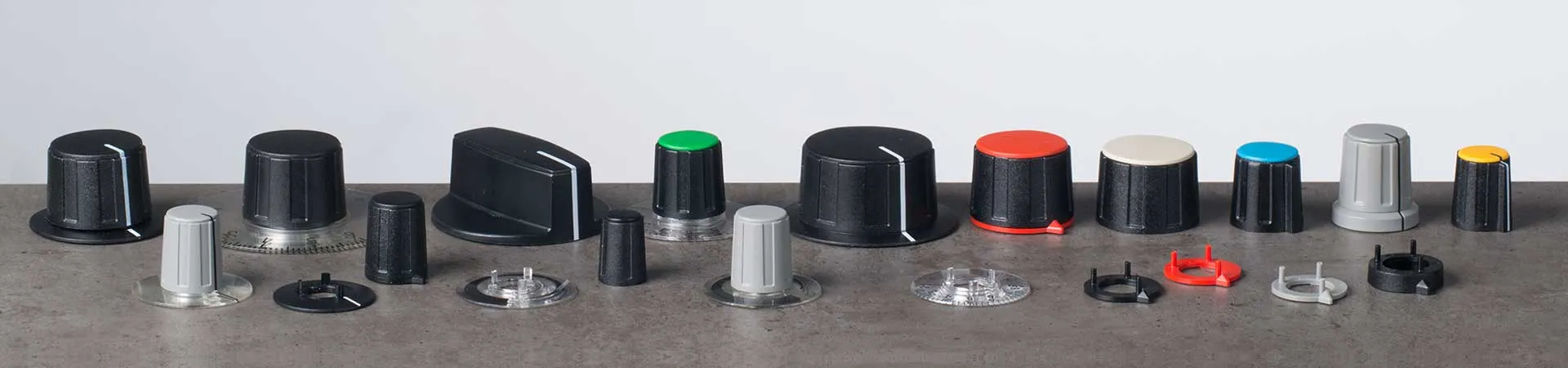 Tuning knobs with collet fixture Accessories combination knobs